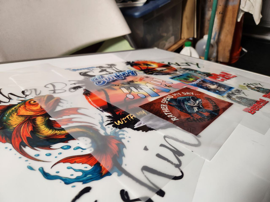 DTF Transfers By Size